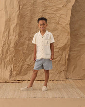 Load image into Gallery viewer, Rylee + Cru - Lapel Collar Shirt - Sailor