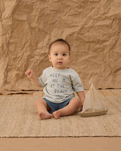 Load image into Gallery viewer, RYLEE + CRU - Raw Edge Tee - Meet me at the Beach