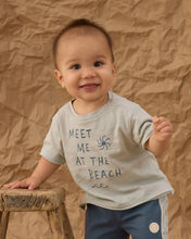 Load image into Gallery viewer, RYLEE + CRU - Raw Edge Tee - Meet me at the Beach