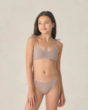 Load image into Gallery viewer, RYLEE + CRU - TEEN ALBA BIKINI SET - IVORY &amp; CHOCOLATE