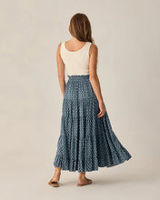 Load image into Gallery viewer, RYLEE + CRU - WOMEN'S RUFFLE TIERED MAXI SKIRT - DITSY
