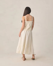 Load image into Gallery viewer, RYLEE + CRU - TEEN ROSE MAXI SKIRT - IVORY