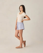 Load image into Gallery viewer, RYLE + CRU - TEEN POINTELLE JERSEY TEE -  IVORY