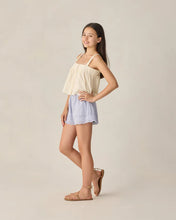 Load image into Gallery viewer, RYLEE + CRU - TEEN EYELET SWING TOP - IVORY