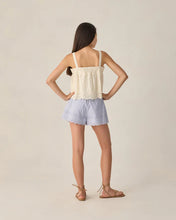Load image into Gallery viewer, RYLEE + CRU - TEEN EYELET SWING TOP - IVORY