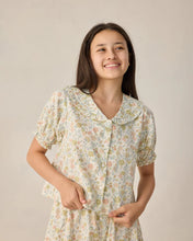 Load image into Gallery viewer, RYLEE + CRU - TEEN DELILAH PAJAMA SET - CITRON BLOOM
