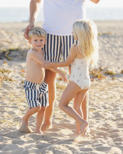 Load image into Gallery viewer, Rylee + Cru - Boardshort - Navy Stripe