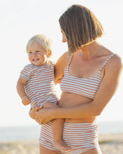 Load image into Gallery viewer, Rylee + Cru - Shorty One - Piece - Americana Stripe