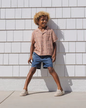 Load image into Gallery viewer, Rylee + Cru - Lapel Collar Shirt - Poppy Gingham