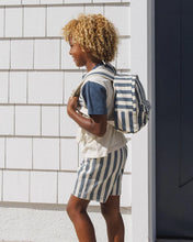 Load image into Gallery viewer, Rylee + Cru - Dawson Short - Navy Stripe