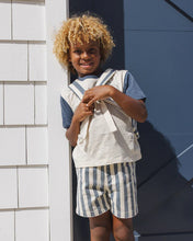 Load image into Gallery viewer, Rylee + Cru - Dawson Short - Navy Stripe