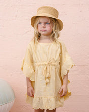 Load image into Gallery viewer, RYLEE + CRU - KAFTAN COVER UP - LEMON