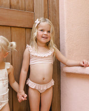 Load image into Gallery viewer, RYLEE + CRU - GIANA BIKINI - PETAL GINGHAM