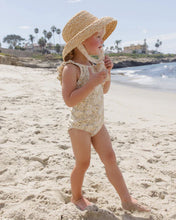 Load image into Gallery viewer, RYLEE + CRU - SCRUNCH ONE-PIECE - LEMON MEADOW