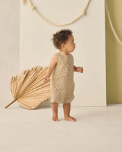 Load image into Gallery viewer, RYLEE + CRU - MAVRICK ROMPER - OCRE CHECK