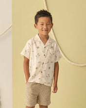 Load image into Gallery viewer, RYLEE + CRU - BOARDSHORT - OCRE CHECK