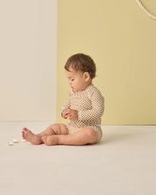 Load image into Gallery viewer, RYLEE + CRU - BOYS RASHGUARD SET - OCRE CHECK