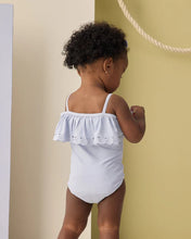 Load image into Gallery viewer, RYLEE + CRU - OFF-THE-SHOULDER ONE-PIECE - PERIWINKLE