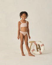 Load image into Gallery viewer, Rylee + Cru - Rouched Bikini - Cherry Check