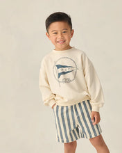 Load image into Gallery viewer, Rylee + Cru - Dawson Short - Navy Stripe