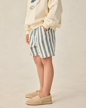 Load image into Gallery viewer, Rylee + Cru - Dawson Short - Navy Stripe