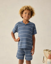 Load image into Gallery viewer, Rylee + Cru - Chandler Knit Short - Navy Stripe