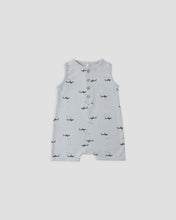 Load image into Gallery viewer, Rylee + Cru - Davis Romper - Sharks