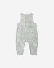 Load image into Gallery viewer, RYLEE + CRU - BUTTON JUMPSUIT - GREEN GINGHAM