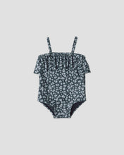 Load image into Gallery viewer, Rylee + Cru - Ruffle One-Piece - Navy Floral