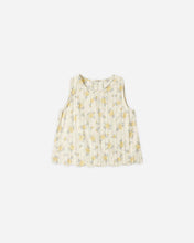 Load image into Gallery viewer, RYLEE + CRU - LENNY TOP - LEMON DITSY FLOWER