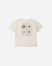 Load image into Gallery viewer, RYLEE + CRU - RAW EDGE TEE - WEST COAST