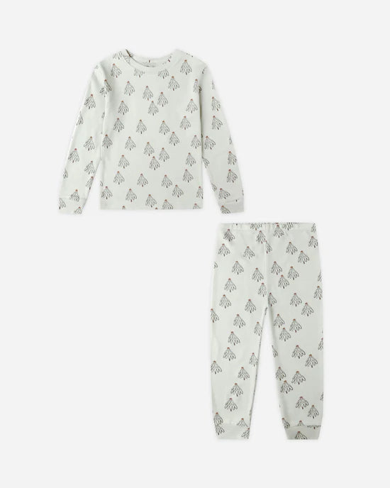 Rylee + Cru - Organic Long Sleeve Pajama Set - Trees