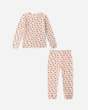 Load image into Gallery viewer, Rylee + Cru - Organic Long Sleeve Pajama Set - Holly Berry