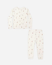 Load image into Gallery viewer, Rylee + Cru - Organic Long Sleeve Pajama Set - Skiers