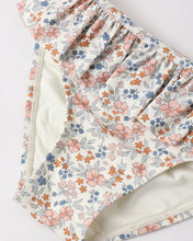 Load image into Gallery viewer, RYLEE + CRU - RASHGUARD GIRLS SET -  FLOWER FIELDS