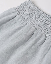 Load image into Gallery viewer, Rylee + Cru - Wrap Ruffle Skirt - Heathered Light Blue