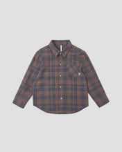 Load image into Gallery viewer, Rylee + Cru - Collared Long Sleeve Shirt - Midnight Plaid