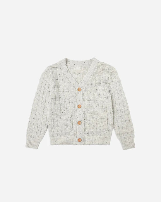 Rylee + Cru - Wynn Cardigan - Oatmeal Speckle