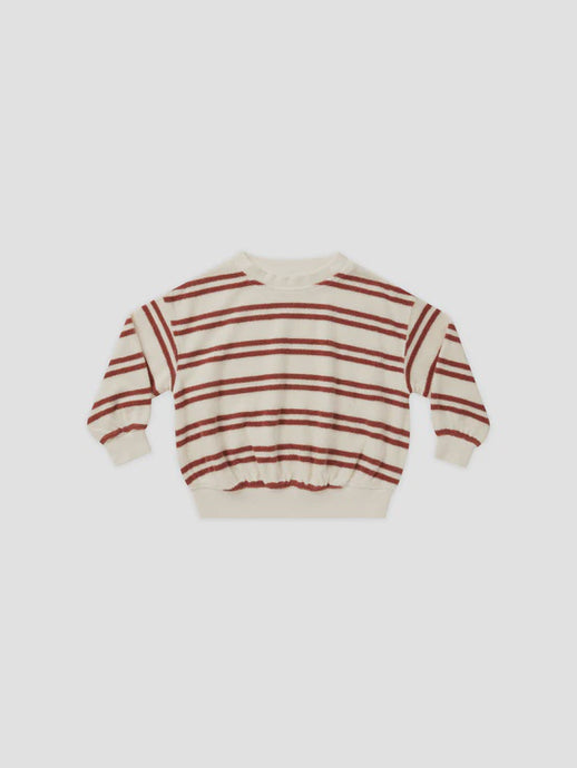Rylee + Cru - Sweatshirt - Red Stripe