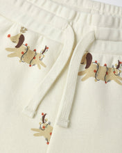 Load image into Gallery viewer, Rylee + Cru - Jogger Sweatpant - Christmas Dogs