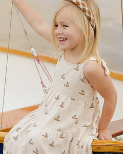 Rylee + Cru - Harbor Dress - Sailboats