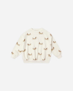 Rylee + Cru - Relaxed Sweatshirt - Christmas Dogs