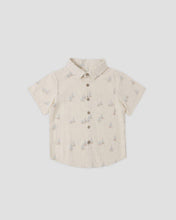 Load image into Gallery viewer, Rylee + Cru - Collared Short Sleeve Shirt - Sail
