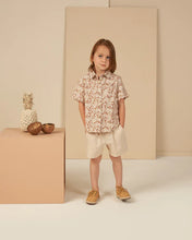 Load image into Gallery viewer, Rylee + Cru - Collared Short Sleeve Shirt - Plumeria