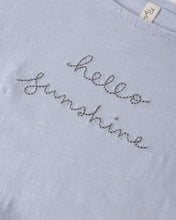 Load image into Gallery viewer, RYLEE + CRU - CROPPED CINCH TEE - HELLO SUNSHINE