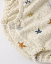 Load image into Gallery viewer, Rylee + Cru - Relaxed Bubble Romper - Stars
