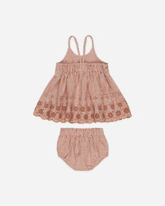 Rylee + Cru - Zenni Set - Poppy Gingham