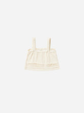 Load image into Gallery viewer, Rylee + Cru - Pleat Tank - Ivory