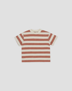 Rylee + Cru - Relaxed Tee - Poppy Stripe