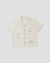Load image into Gallery viewer, Rylee + Cru - Lapel Collar Shirt - Sailor